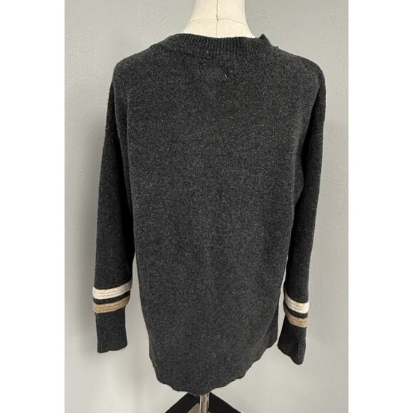 Loft / Lou & Grey Women's Ski Express Gray Cozy Sweater Size Small - Picture 4 of 6